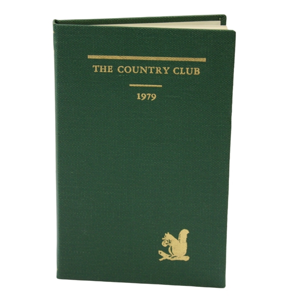 1979 The Country Club at Brookline Hard Cover Club Year Book