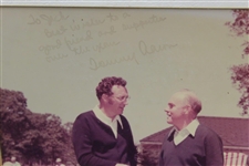 Tommy Aaron Signed & Inscribed Photo to Jack Sargent - Framed JSA ALOA