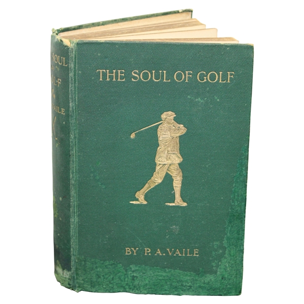 1912 'The Soul of Golf' Book by P.A. Vaile