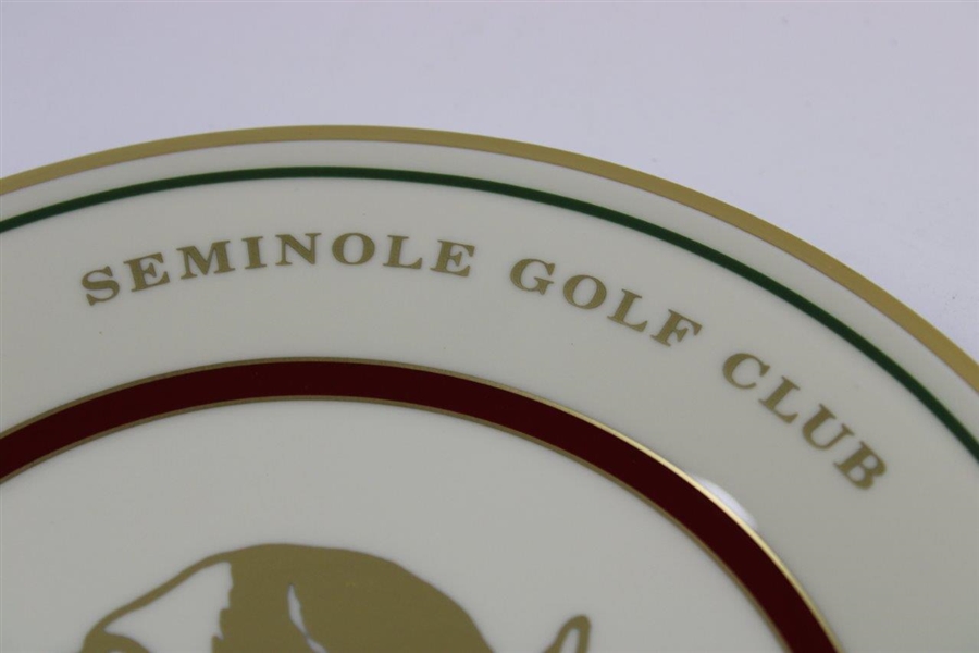 Vinny Giles' Personal George L. Coleman Invitational at Seminole Golf Club Lenox Plate with Box