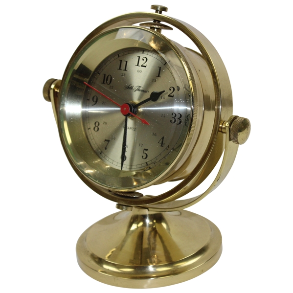 Circa 1990 Masters Contestant Seth Thomas Burns Clock Player Gift - Works!