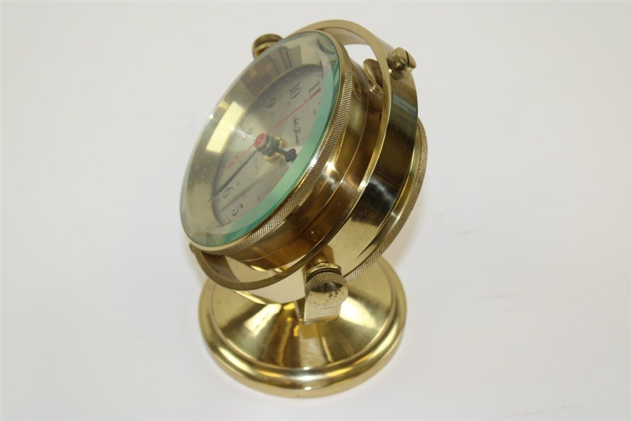 Circa 1990 Masters Contestant Seth Thomas Burns Clock Player Gift - Works!