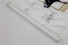 Tom Watson, Fred Couples, Jacobsen & Pavin Signed Skins Game at Bighorn Course Flag JSA ALOA