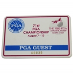 1989 PGA Championship at Kemper Lakes Guest Badge #836 - Payne Stewart’s First Major