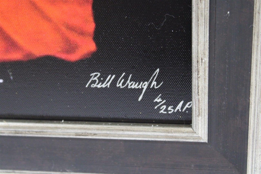 Tiger Woods with Claret Jug Ltd Ed Print Artist Proof by Artist Bill Waugh #4/25