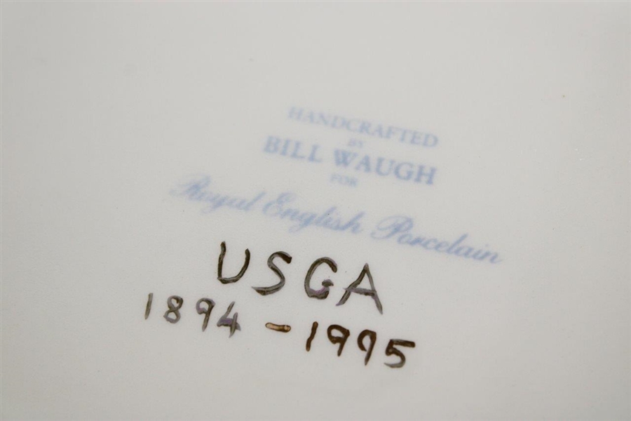 U.S.G.A. 1894-1994 Golf House Plaque by Artist Bill Waugh