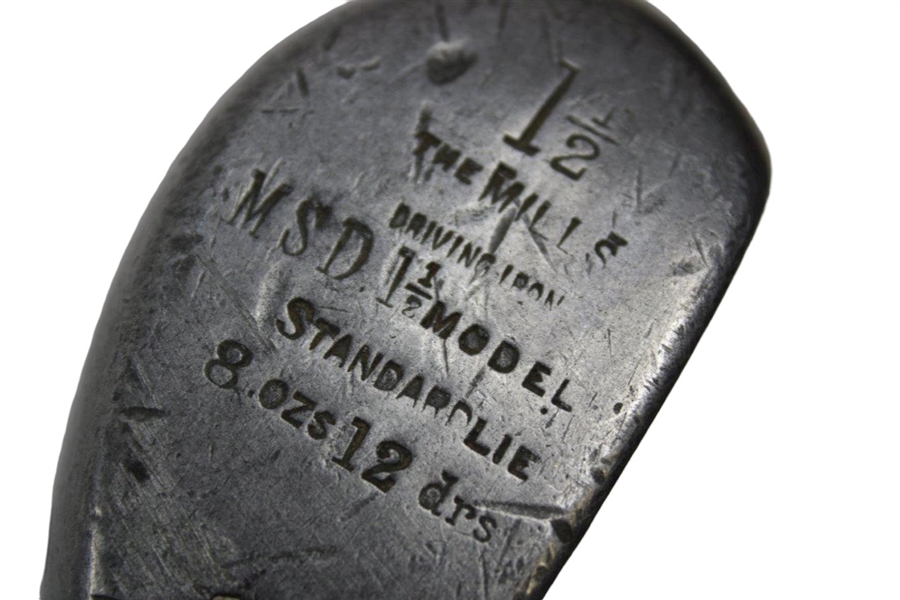 Standard Golf Co. Sunderland The Mills MSD 1 ½ Brassie Model Standard Lie 8ozs 12drs