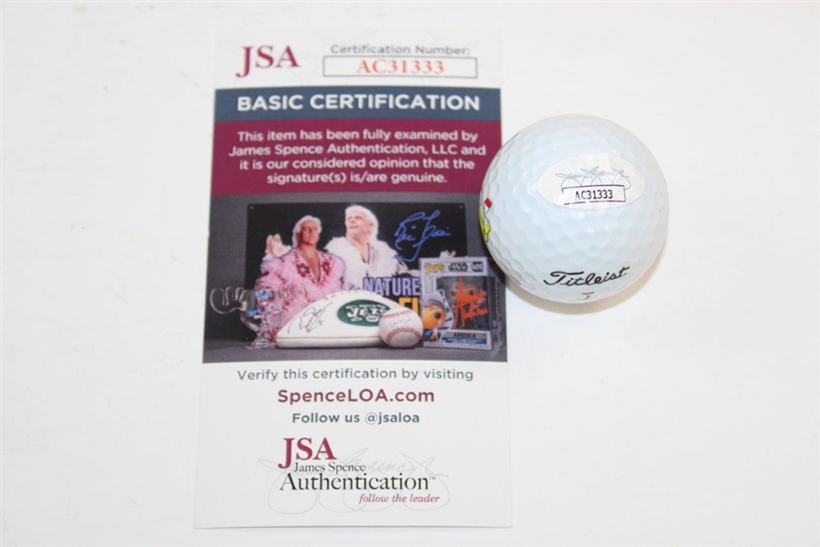 Justin Thomas Signed Masters Logo Golf Ball JSA #AC31333