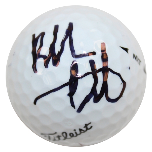 Bubba Watson Signed Masters Logo Golf Ball JSA #AC31336