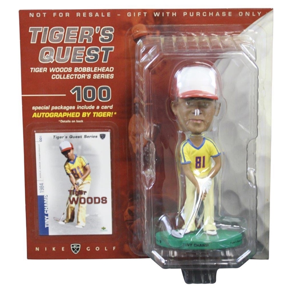 Tiger Woods 2002 Tigers Quest in Boxes - Complete Set of Three (3)