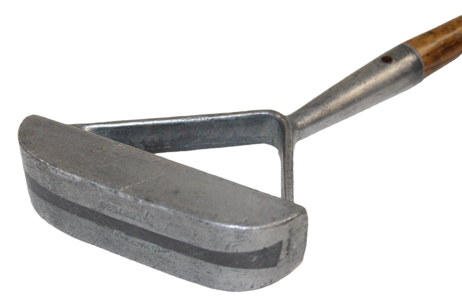 Otto Hackbarth Forked Hosel Putter Pat. 687539
