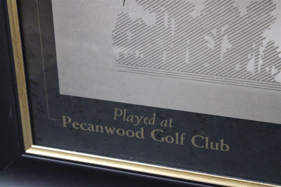 Gary Player's Nelson Mandela Inv. at Pecanwood GC Hosted by Gary Player - Framed