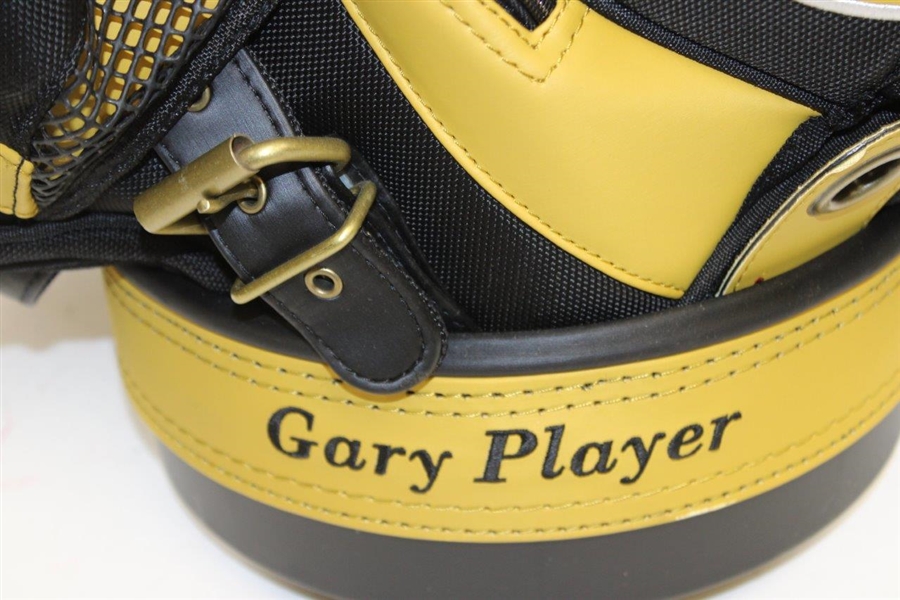 Gary Player's Personal Used 2007 Masters Used Callaway Black & Gold 25th Anniversary Golf Bag