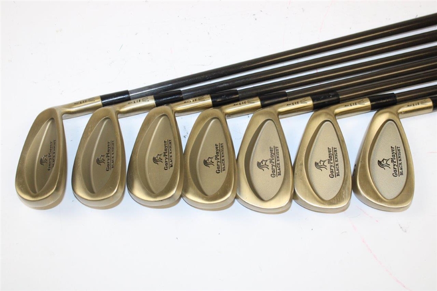Gary Player's Personal Used Gary Player Black Knight 3-9 Irons