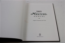 2005 Masters Tournament Annual Book - Tiger Woods Winner