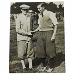 Henry Cotton vs Charles Whitcombe Match Play 1928 Photo - Henry Cotton Collection