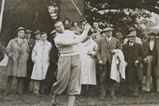 Henry Cotton, Abe Mitchell, Alf Perry & others Photos on Large Album Page - Henry Cotton Collection
