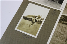 Henry Cotton, Abe Mitchell, Alf Perry & others Photos on Large Album Page - Henry Cotton Collection