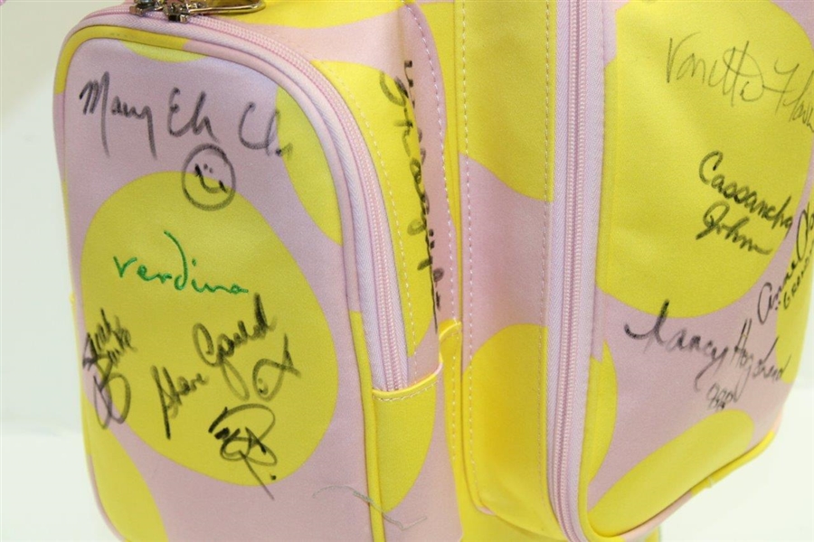 New Vibrant Keri Golf Bag Signed by 62 Various Figures & Golfers JSA ALOA