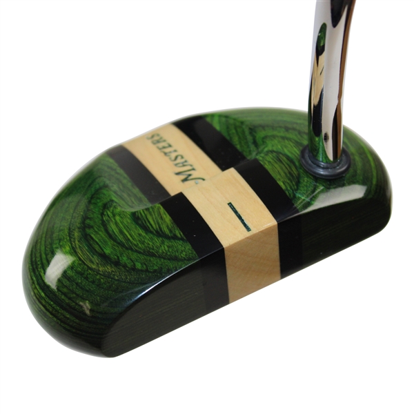 Masters Tournament Ltd Ed Green Emerald Mallet Putter 84/100 with Tartan Club Cover