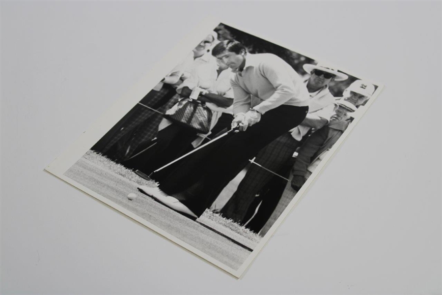 Severiano Ballesteros Black & White Putting Photo - Lester Nehamkin Collection