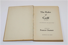 1948 'The Rules of Golf' Book by Francis Ouimet - John Andrisani Collection