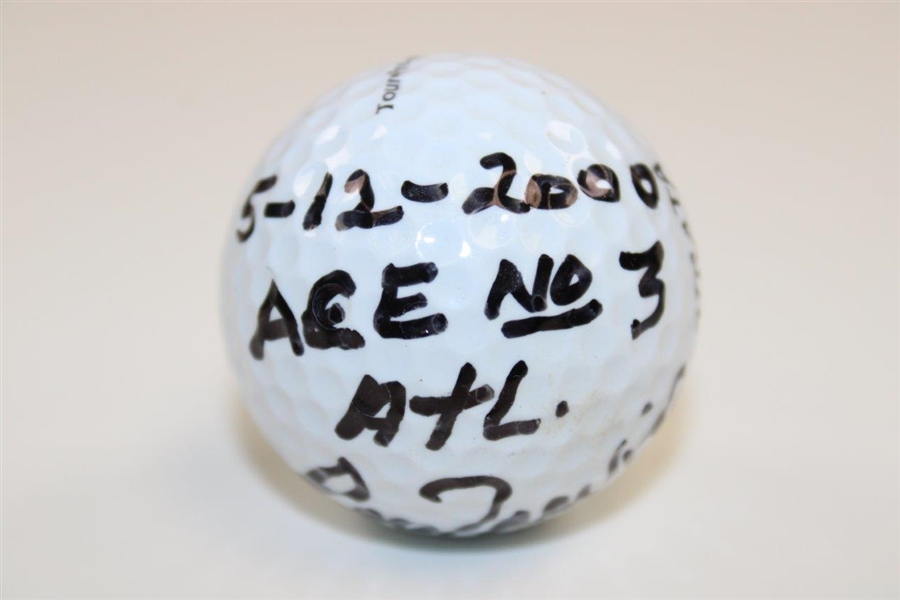 Lee Trevino's Signed & Inscribed Hole in One #3 Golf Ball From 2000 Nationwide Championship - Ralph Hackett Collection JSA ALOA