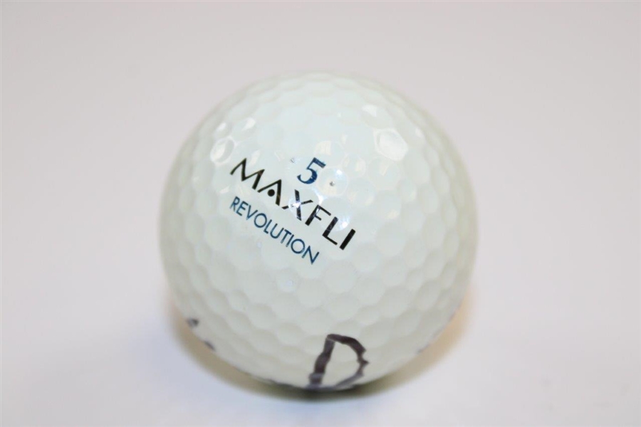 Jack Nicklaus' Signed Personal 'JACK' Maxfli Golf Ball - Ralph Hackett Collection JSA ALOA