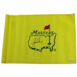 Tiger Woods Signed Masters Tournament Course Flag UDA #SHO43902