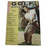 1962 Golf World UK March Magazine with Arnold Palmer on Cover - First Issue!