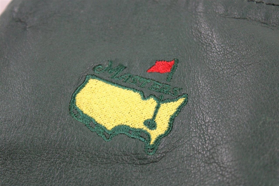 Masters Tournament Leather Drawstring Pouch