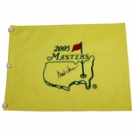 Mark OMeara Signed 2005 Masters Embroidered Flag JSA ALOA