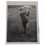 B. Seymour OPEN Championship at St Andrews Daily Mirror Wire Photo - Victor Forbin Collection