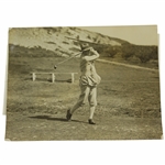 Ivo Whitton (Played in Australian Amateur Championship) at Rose Bay Sept. 23rd Photo - Victor Forbin Collection