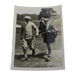 J.D. Edgar with Post 250 Mile Walked Caddy Henry Stanley Daily Mirror Press Photo - Victor Forbin Collection