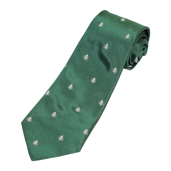 Formby Club Logo Green 100% Silk Maccravats England Necktie