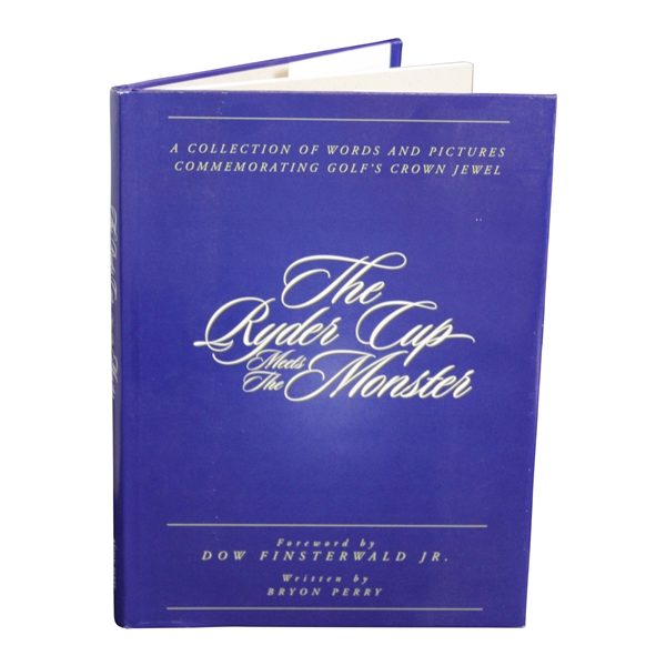 2004 'The Ryder Cup Meets the Monster' Book by Perry