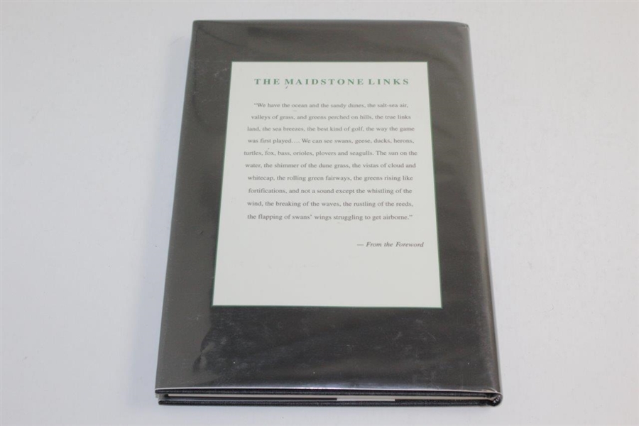 The Maidstone Links' 1997 Book by David Goddard in Dust Jacket Signed by Robert Macdonald