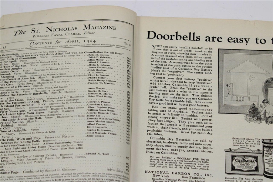 1924 St. Nicholas The Century Company Magazine - April