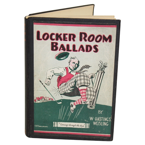 1925 'Lcoker Room Ballads' Book by W. Hastings Webling