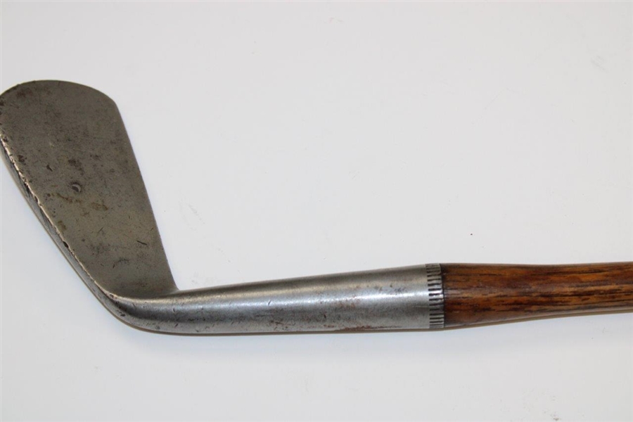 Wright & Ditson St. Andrews Smooth Faced Mid-Iron with Shaft Stamp