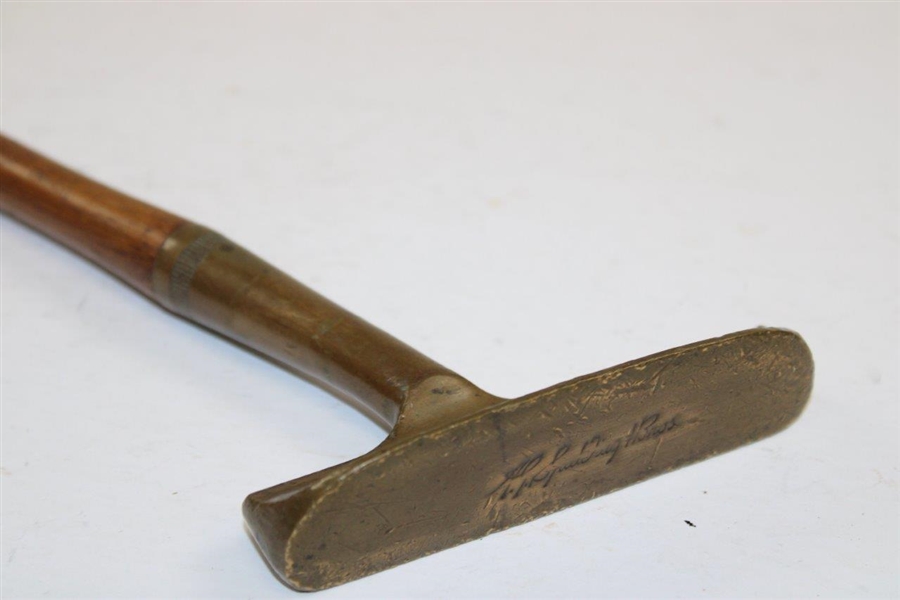 A.G. Spalding & Bros Chicopee Putter - Stamped On Flange
