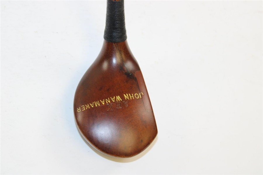 John Wanamaker Professionally Refinished Fancy Face Driver with 'AEK' Head Stamp