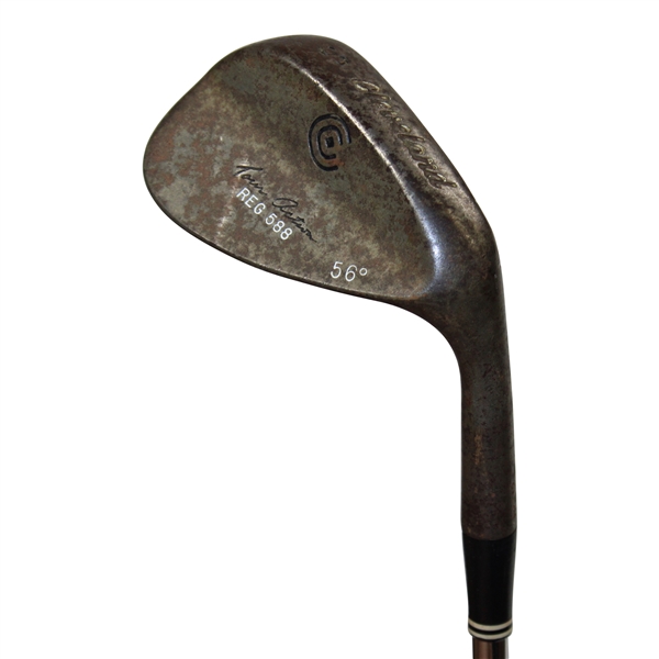 Lee Trevino's Personal Used Cleveland Tour Action Reg 588 56 Degree Wedge - Ralph Hackett Collection