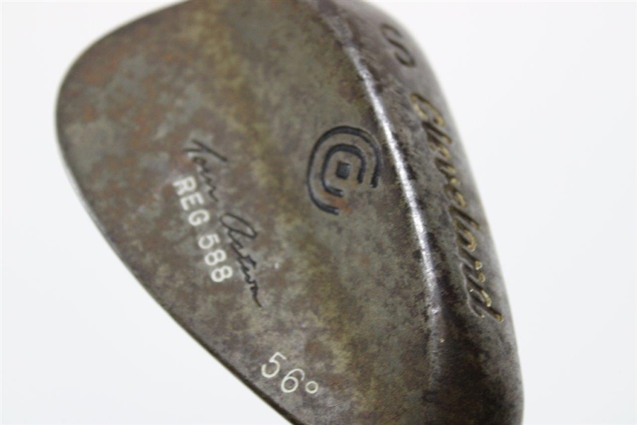 Lee Trevino's Personal Used Cleveland Tour Action Reg 588 56 Degree Wedge - Ralph Hackett Collection