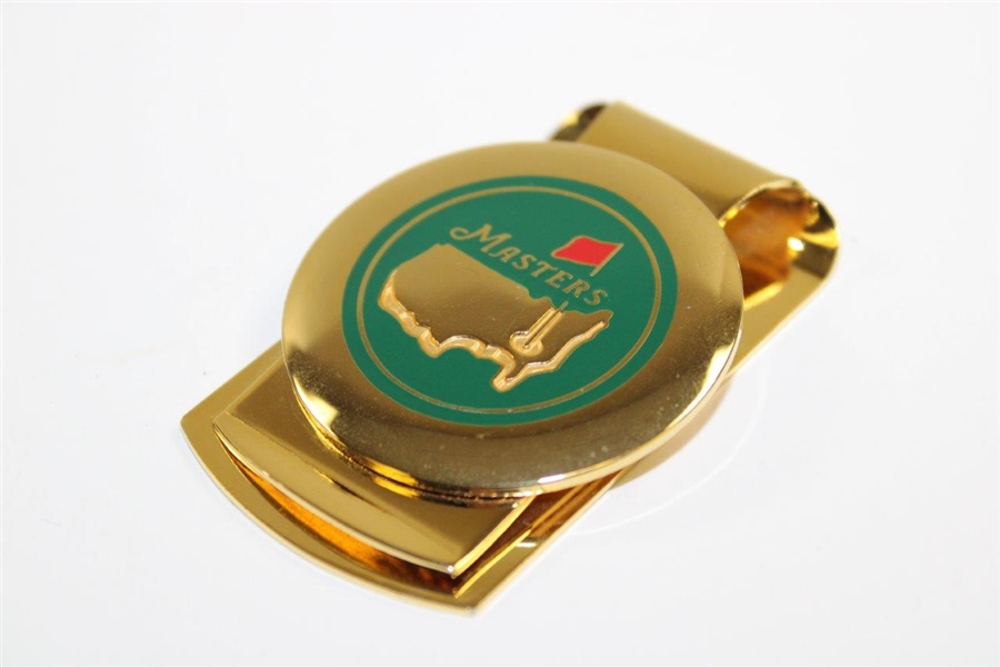 Masters Tournament Green & Gold Money Clip