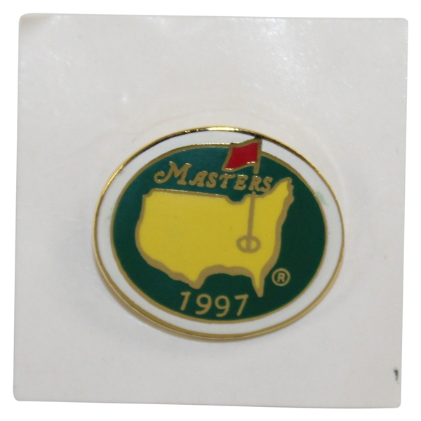1997 Masters Tournament Employee Pin - Tiger's First Win
