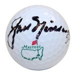 Jack Nicklaus Signed Classic Masters Logo Golf Ball JSA ALOA