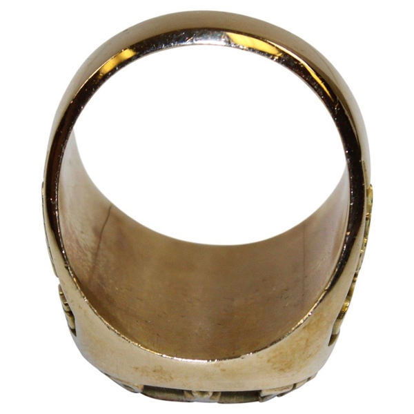 Hal Sutton's 2000 The President's Cup Winner's 10k Gold Ring