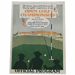 1924 US Open at Oakland Hills Official Program - Only One Known - Rare